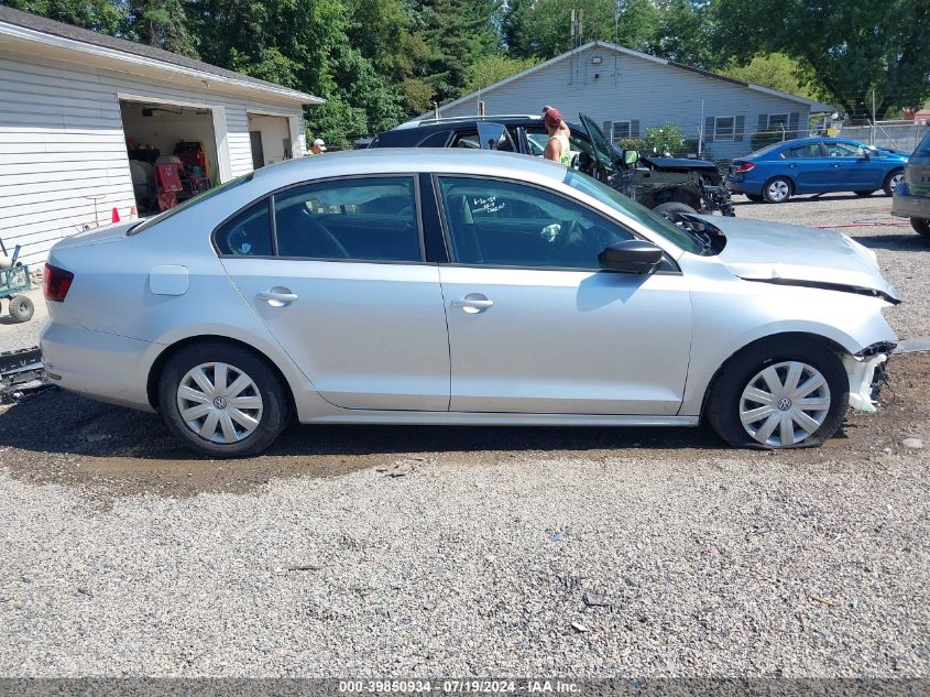 2016 Volkswagen Jetta 1.4T S VIN: 3VW267AJ7GM212471 Lot: 39850934
