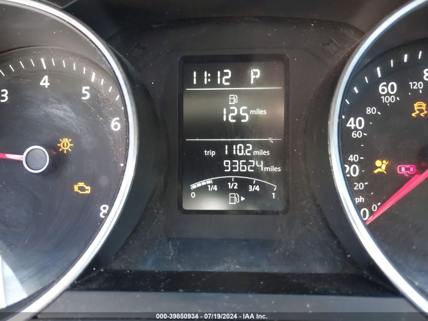 2016 Volkswagen Jetta 1.4T S VIN: 3VW267AJ7GM212471 Lot: 39850934