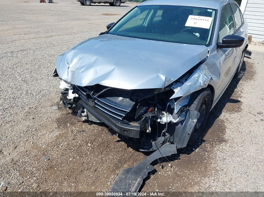 2016 Volkswagen Jetta 1.4T S VIN: 3VW267AJ7GM212471 Lot: 39850934