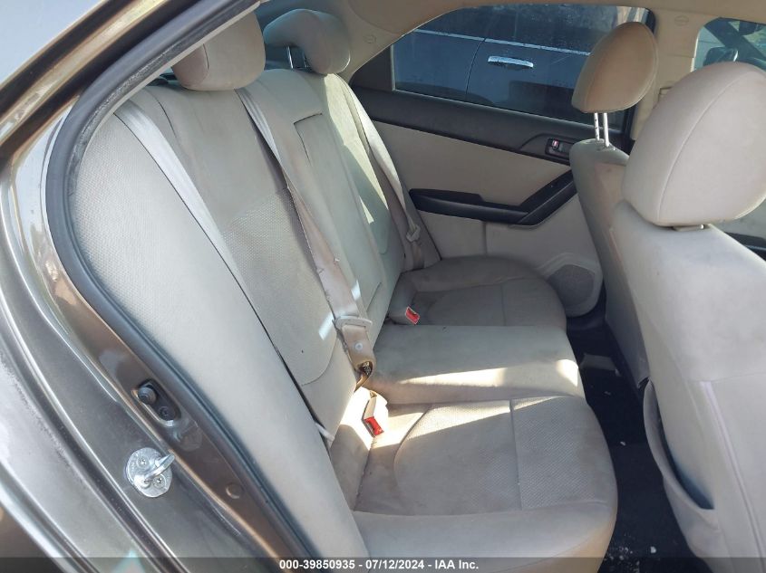 2010 Kia Forte Ex VIN: KNAFU4A21A5839923 Lot: 39850935