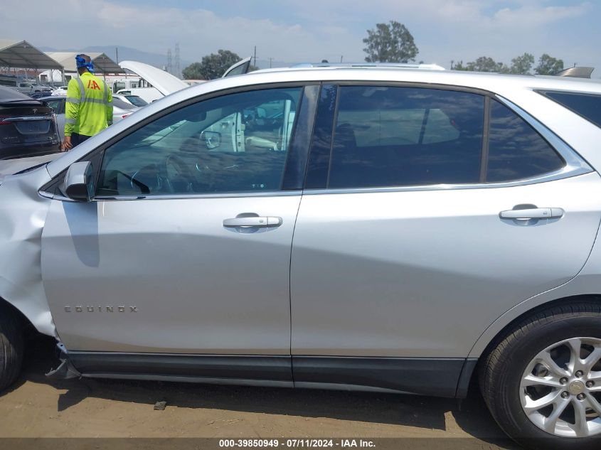 2019 Chevrolet Equinox Lt VIN: 3GNAXKEV1KS556580 Lot: 39850949