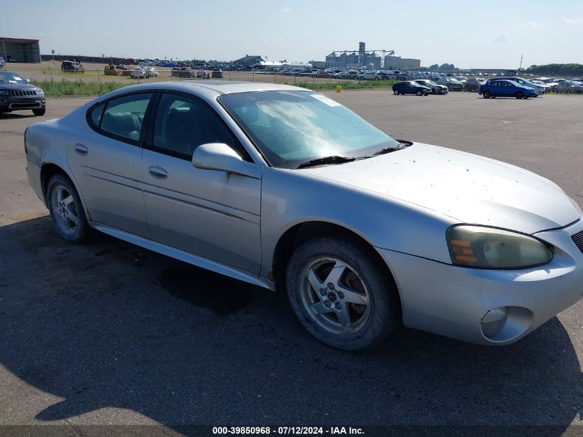 2004 Pontiac Grand Prix Gt2 VIN: 2G2WS542841210275 Lot: 39850968