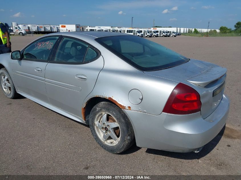 2004 Pontiac Grand Prix Gt2 VIN: 2G2WS542841210275 Lot: 39850968