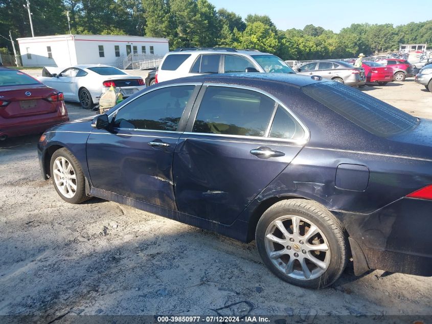 2006 Acura Tsx VIN: JH4CL96836C031917 Lot: 39850977