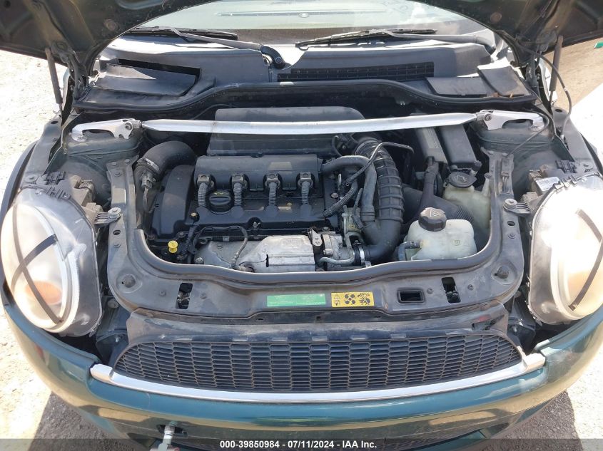 2007 Mini Cooper S VIN: WMWMF73517TT85736 Lot: 39850984