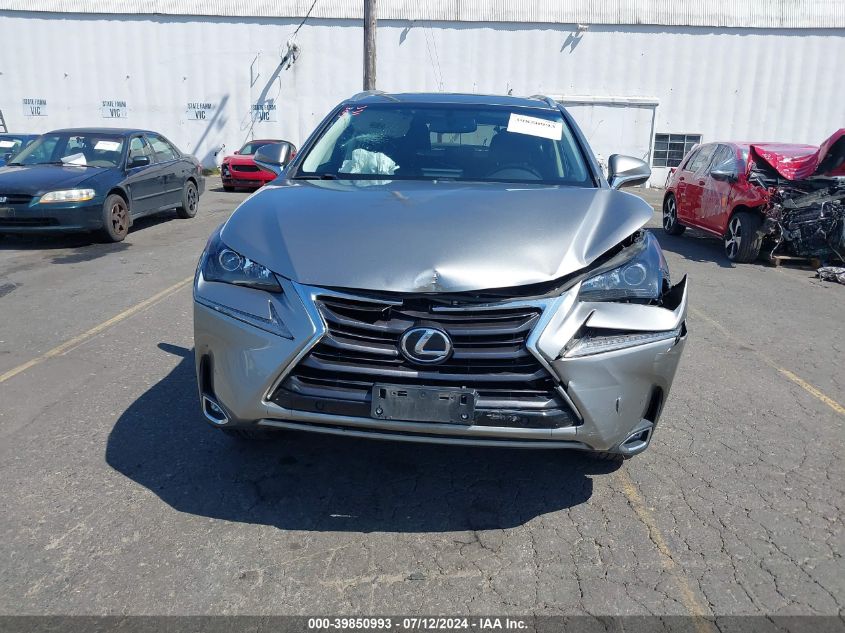 2015 Lexus Nx 200T VIN: JTJBARBZ7F2038146 Lot: 39850993