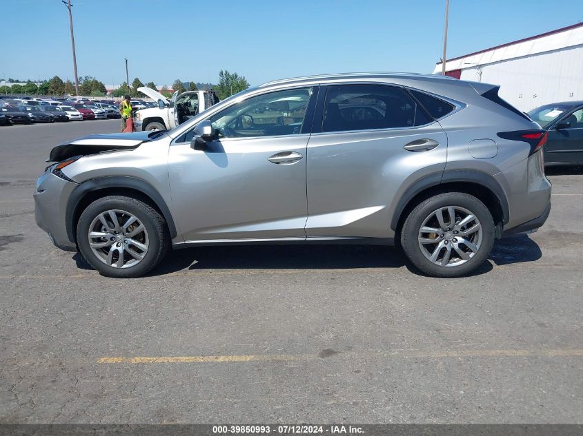 2015 Lexus Nx 200T VIN: JTJBARBZ7F2038146 Lot: 39850993