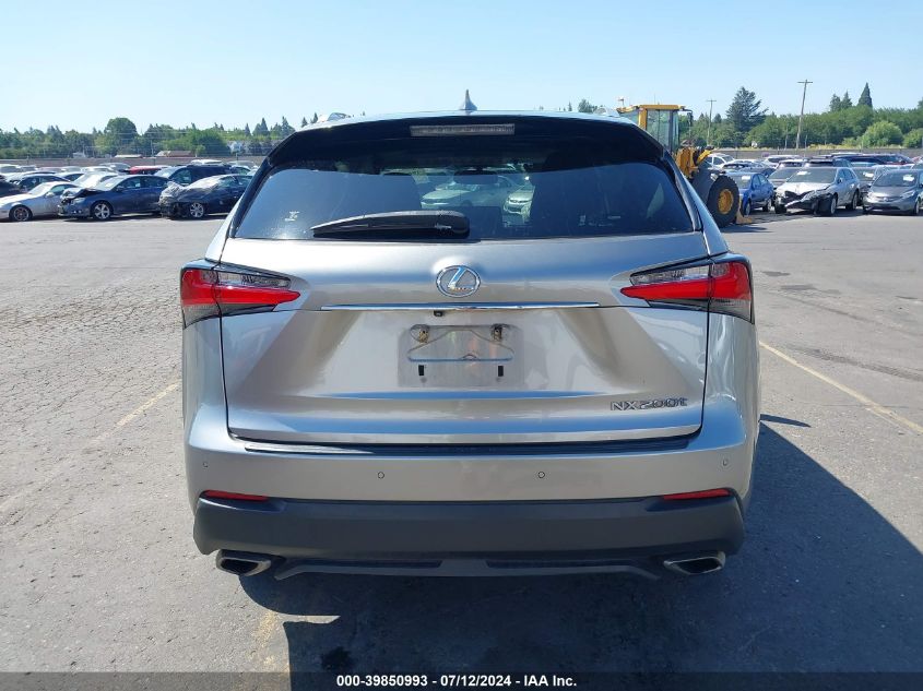 2015 Lexus Nx 200T VIN: JTJBARBZ7F2038146 Lot: 39850993