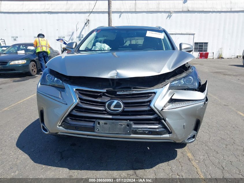 2015 Lexus Nx 200T VIN: JTJBARBZ7F2038146 Lot: 39850993