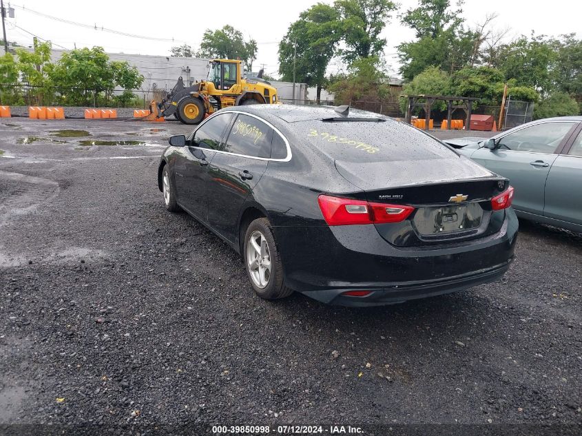 1G1ZB5ST7HF276456 | 2017 CHEVROLET MALIBU