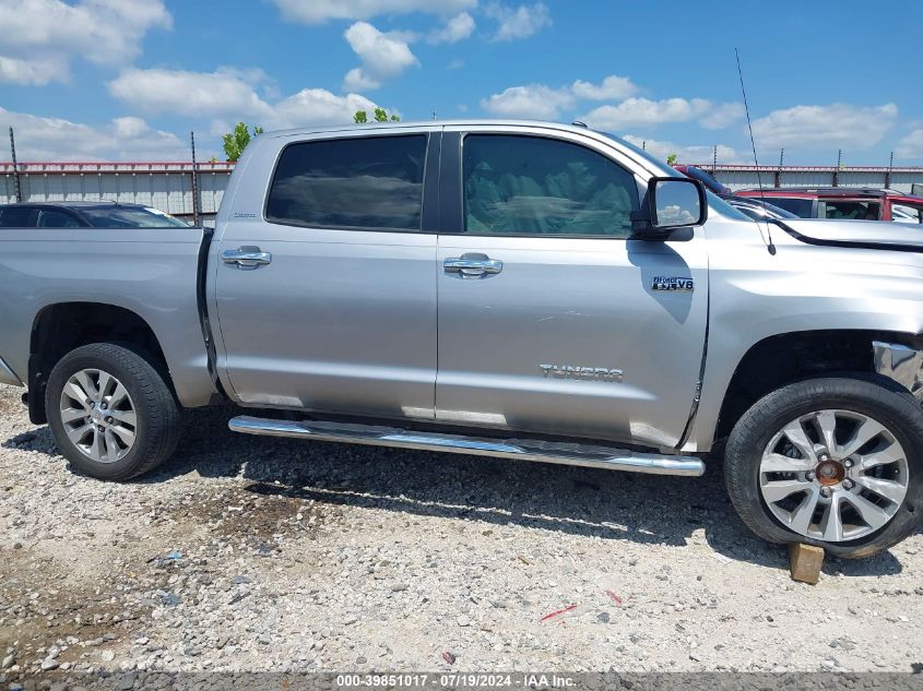 2016 Toyota Tundra Limited 5.7L V8 VIN: 5TFFW5F16GX207788 Lot: 39851017