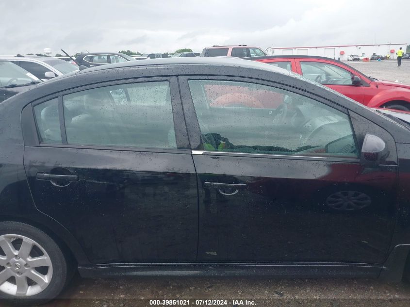 2010 Nissan Sentra 2.0Sr VIN: 3N1AB6AP8AL673347 Lot: 39851021