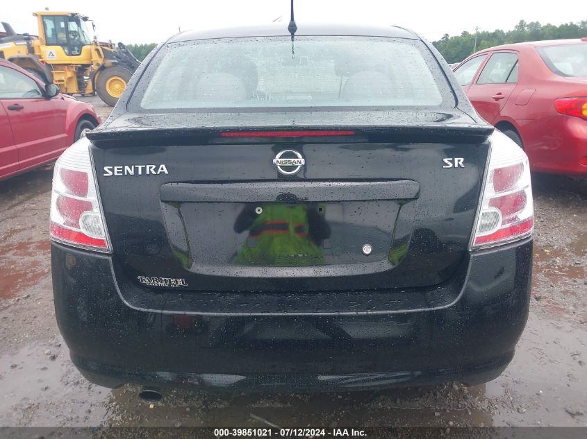 2010 Nissan Sentra 2.0Sr VIN: 3N1AB6AP8AL673347 Lot: 39851021