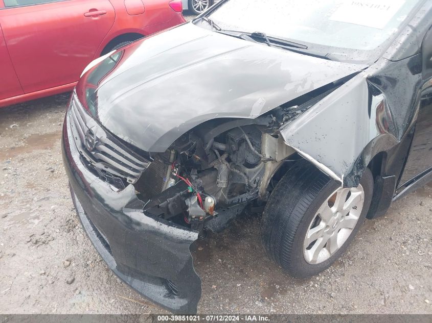 2010 Nissan Sentra 2.0Sr VIN: 3N1AB6AP8AL673347 Lot: 39851021