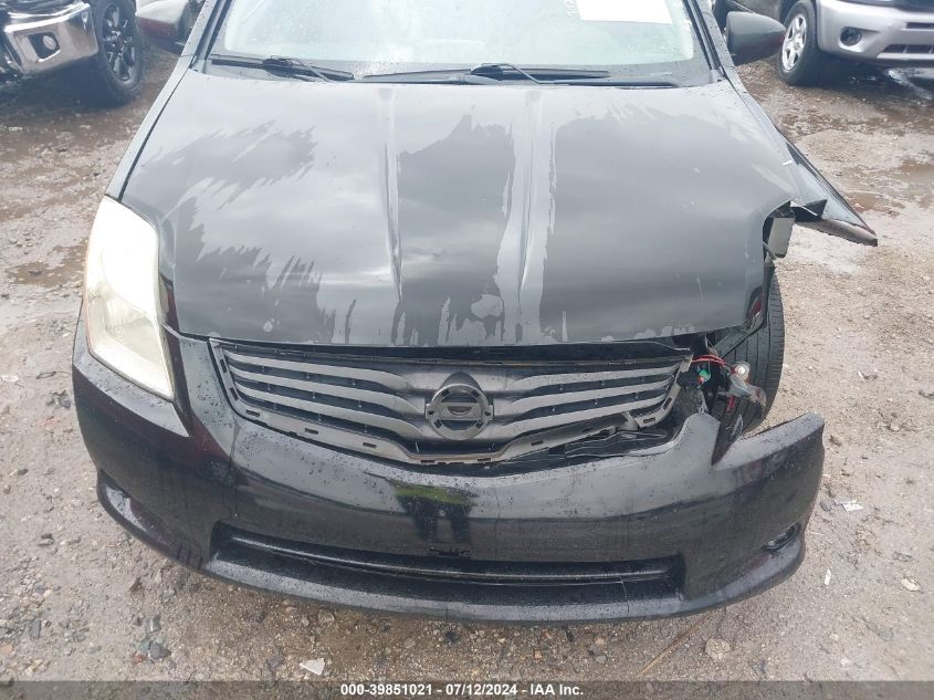 2010 Nissan Sentra 2.0Sr VIN: 3N1AB6AP8AL673347 Lot: 39851021