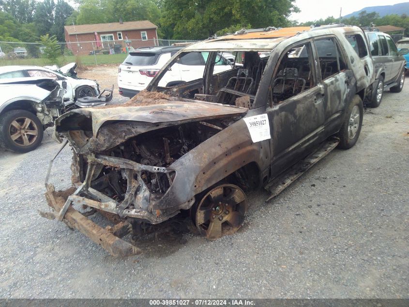 2006 Toyota 4Runner Sr5 V6 VIN: JTEBU14R360093449 Lot: 39851027