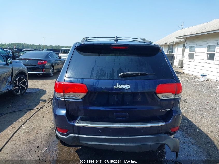 2016 Jeep Grand Cherokee Limited VIN: 1C4RJEBG7GC448711 Lot: 39851047