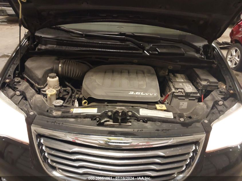 2011 Chrysler Town & Country Touring-L VIN: 2A4RR8DG2BR713147 Lot: 39851061