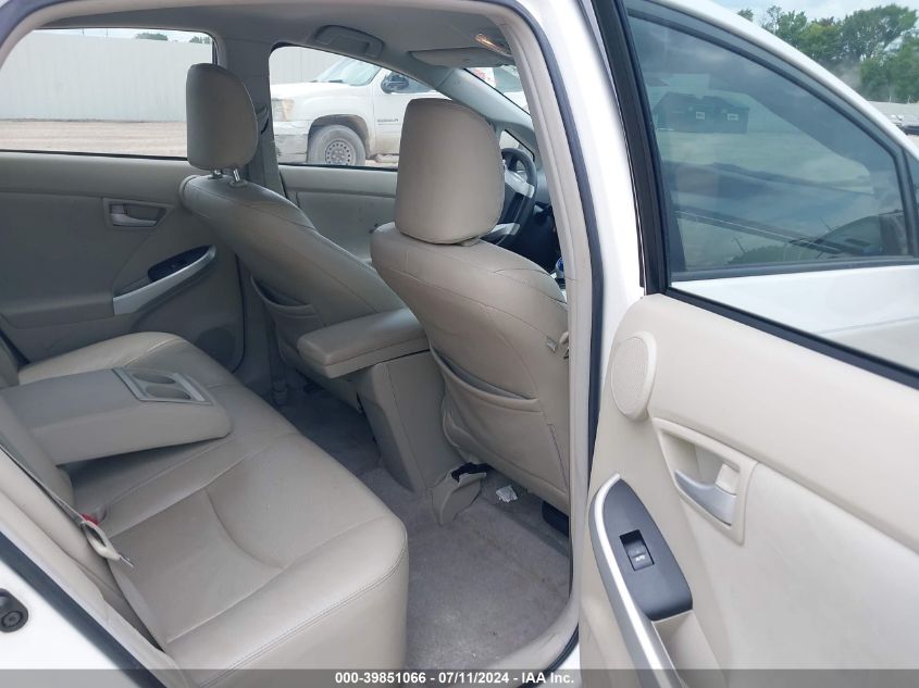 2011 Toyota Prius Three VIN: JTDKN3DU5B0261605 Lot: 39851066