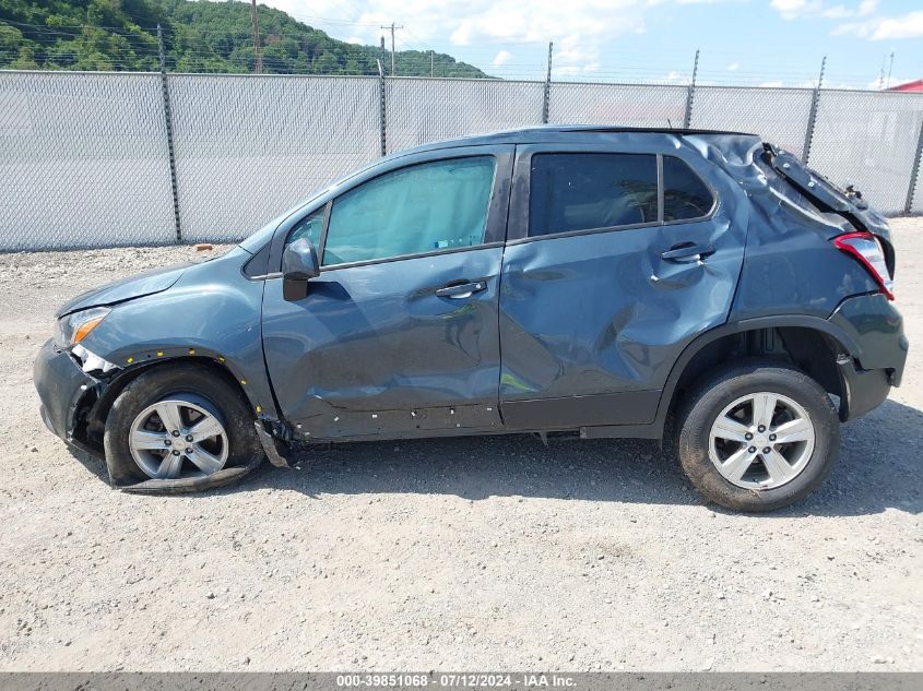 2022 Chevrolet Trax Awd Ls VIN: KL7CJNSMXNB542156 Lot: 39851068