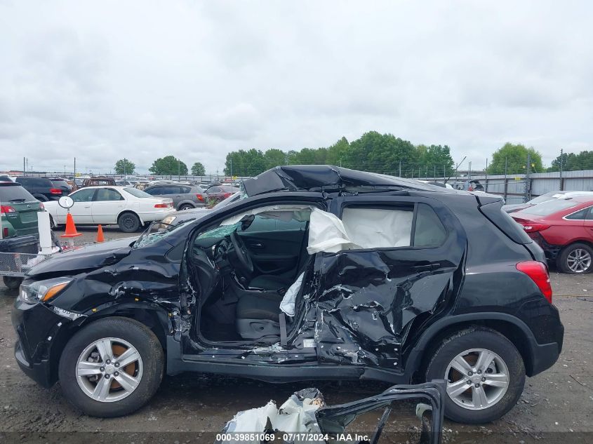 2022 Chevrolet Trax Awd Ls VIN: KL7CJNSM1NB555443 Lot: 39851069