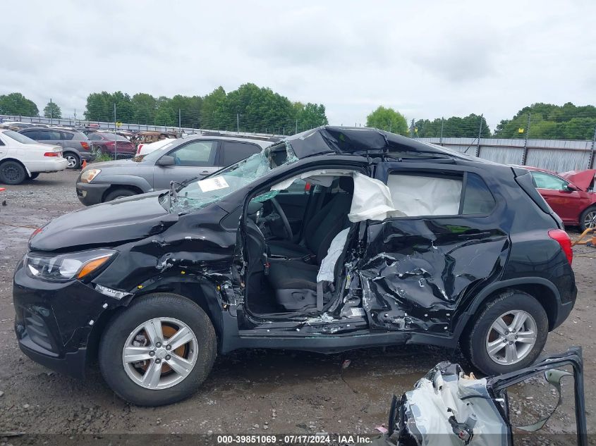 2022 Chevrolet Trax Awd Ls VIN: KL7CJNSM1NB555443 Lot: 39851069