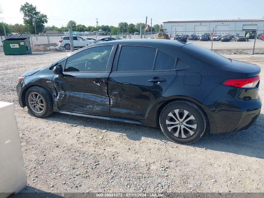 2020 Toyota Corolla Hybrid Le VIN: JTDEBRBE5LJ022085 Lot: 39851072