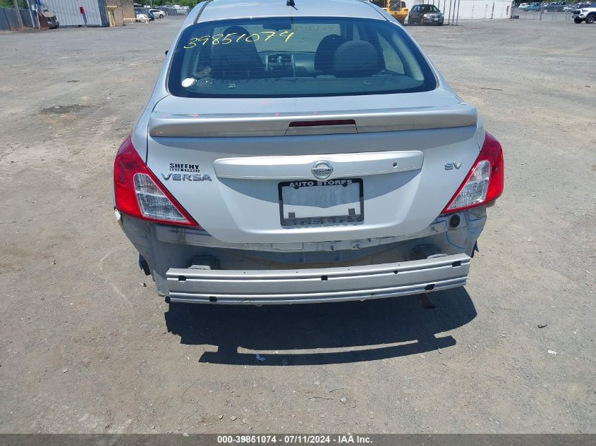 2017 Nissan Versa 1.6 Sv VIN: 3N1CN7AP5HK470695 Lot: 39851074