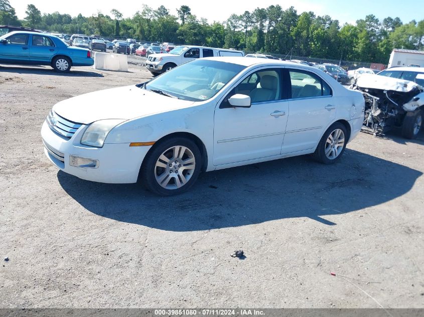 2007 Ford Fusion Sel VIN: 3FAHP08Z97R221730 Lot: 39851080