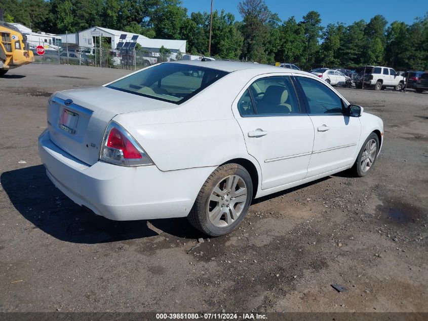 2007 Ford Fusion Sel VIN: 3FAHP08Z97R221730 Lot: 39851080