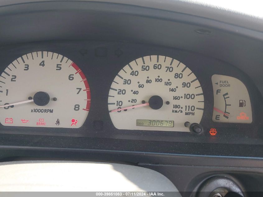 2002 Toyota Tacoma Prerunner V6 VIN: 5TEGN92N12Z068744 Lot: 39851083