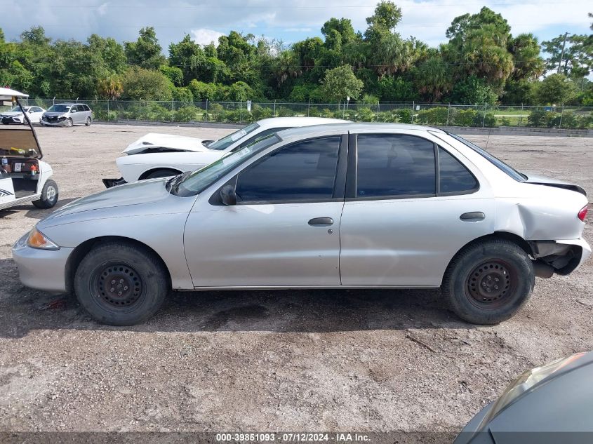 2001 Chevrolet Cavalier Cng VIN: 1G1JC524717423118 Lot: 39851093