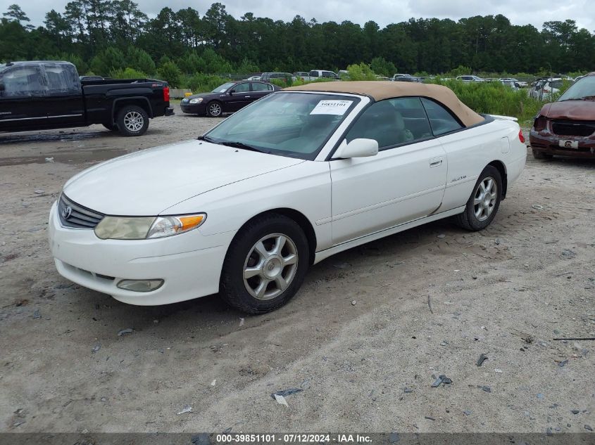 2T1FF28P12C590496 | 2002 TOYOTA CAMRY SOLARA