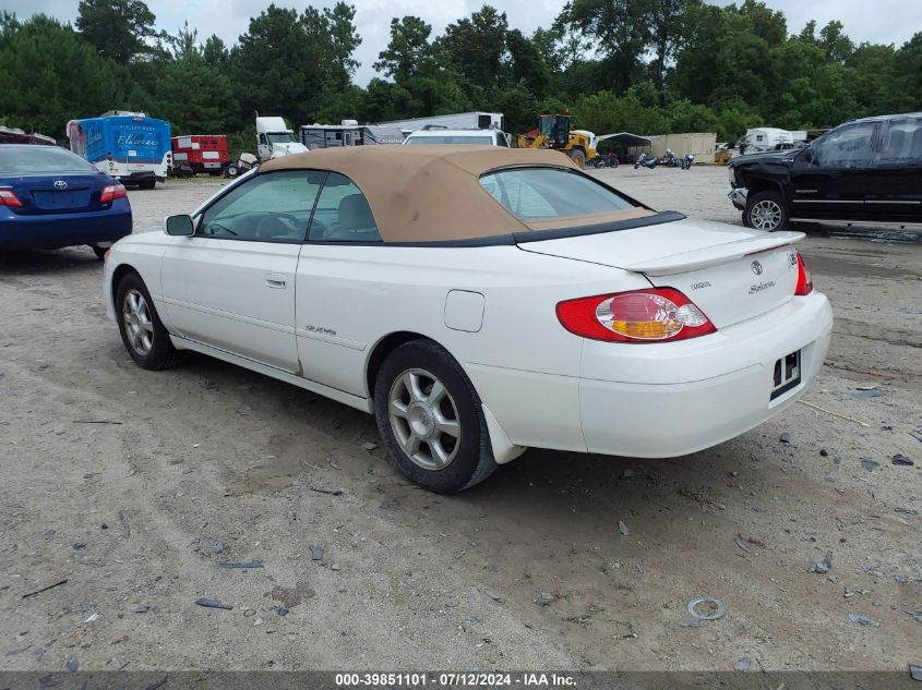 2T1FF28P12C590496 | 2002 TOYOTA CAMRY SOLARA