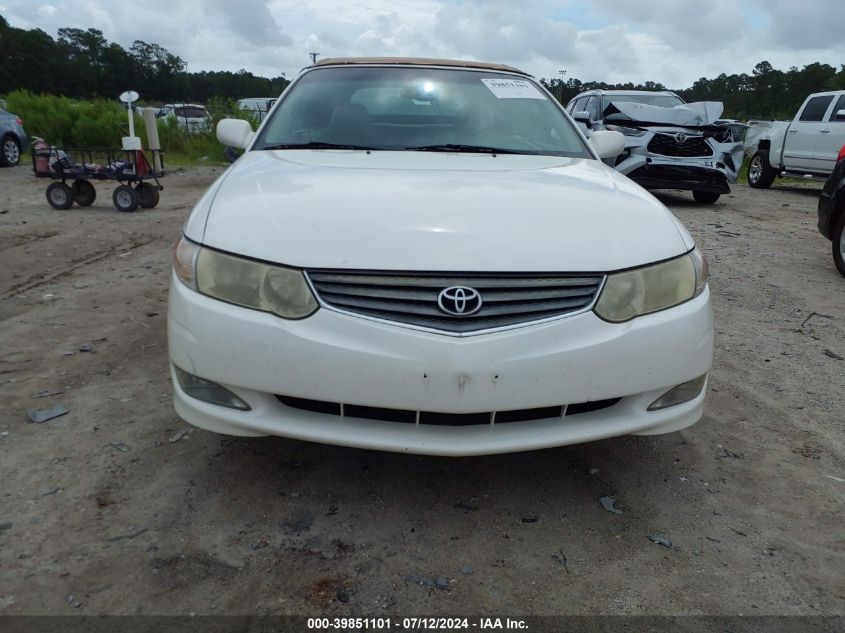 2T1FF28P12C590496 | 2002 TOYOTA CAMRY SOLARA