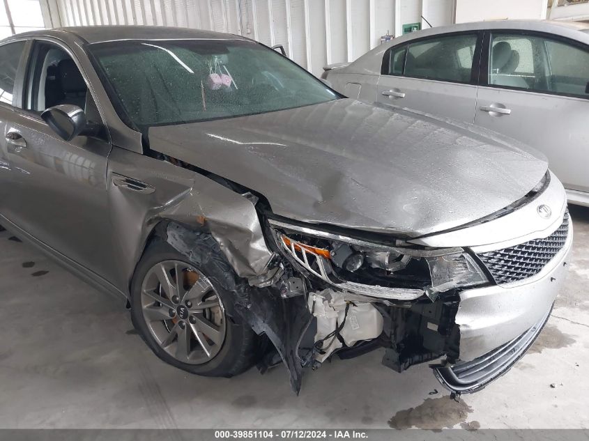 2016 KIA OPTIMA LX TURBO - 5XXGT4L12GG106363