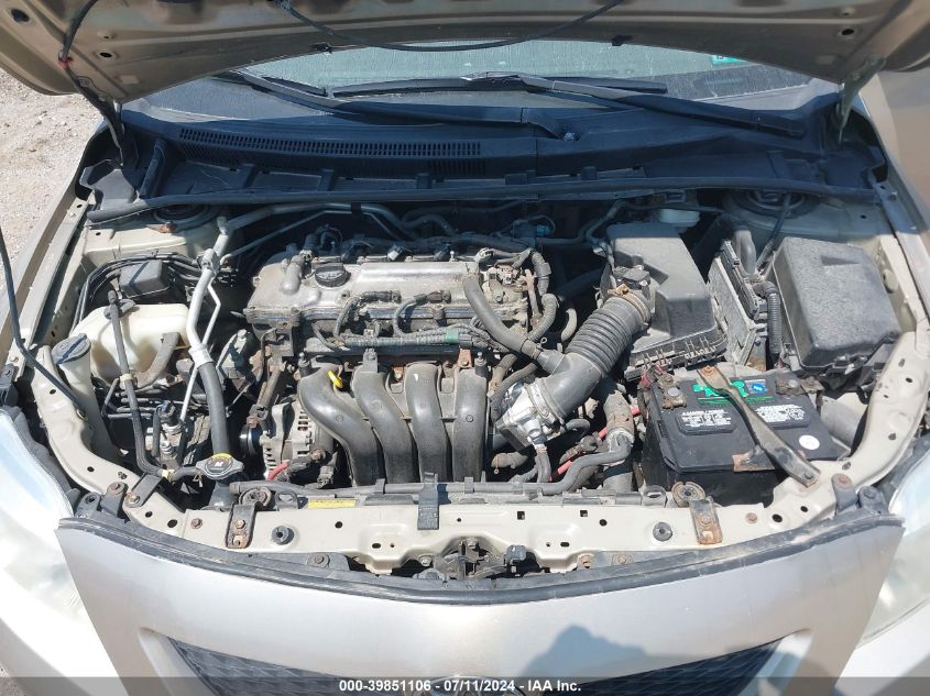 2009 Toyota Corolla Le VIN: 2T1BU40E89C051619 Lot: 39851106