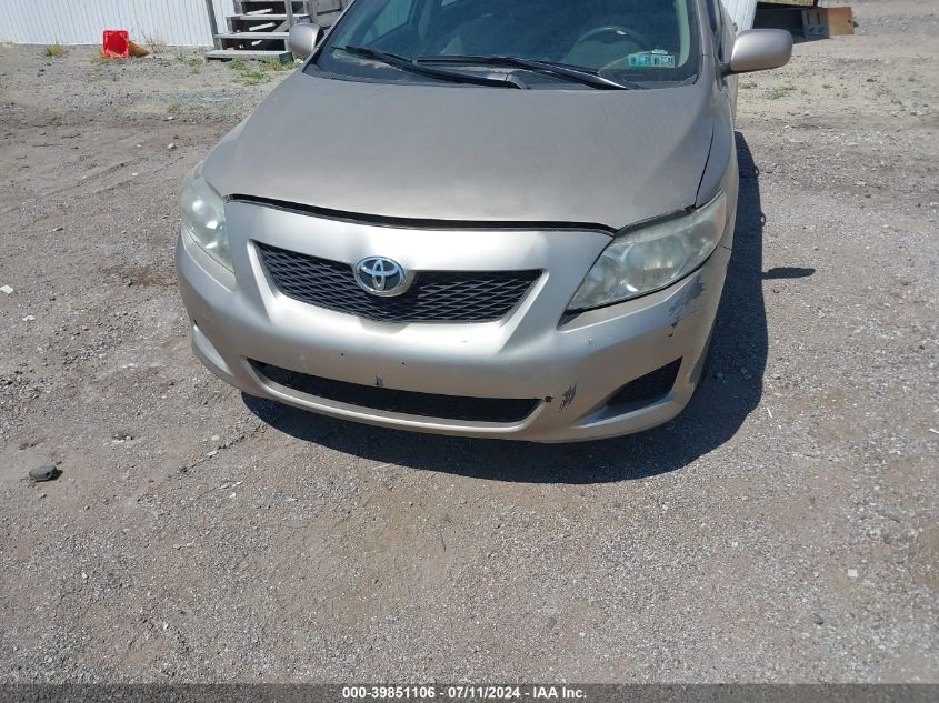2009 Toyota Corolla Le VIN: 2T1BU40E89C051619 Lot: 39851106