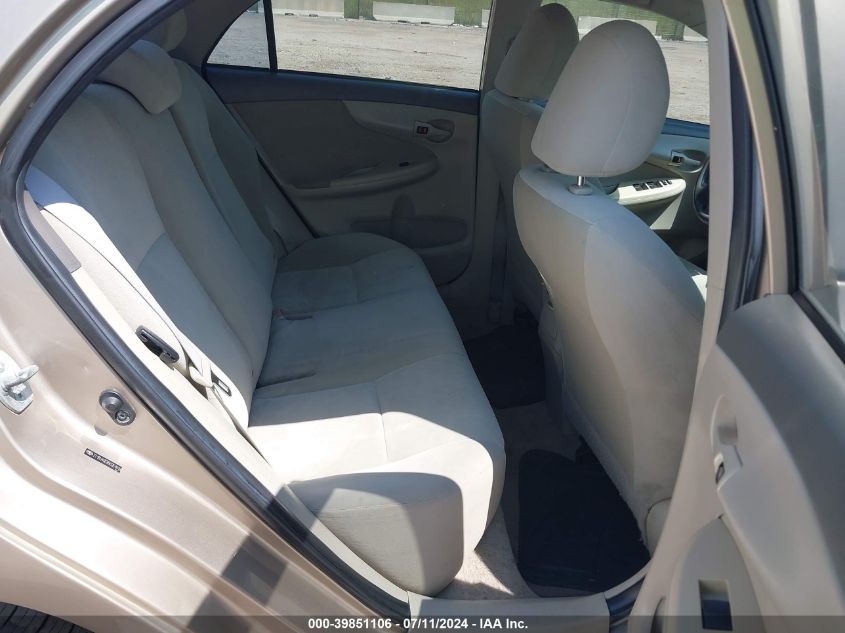 2009 Toyota Corolla Le VIN: 2T1BU40E89C051619 Lot: 39851106