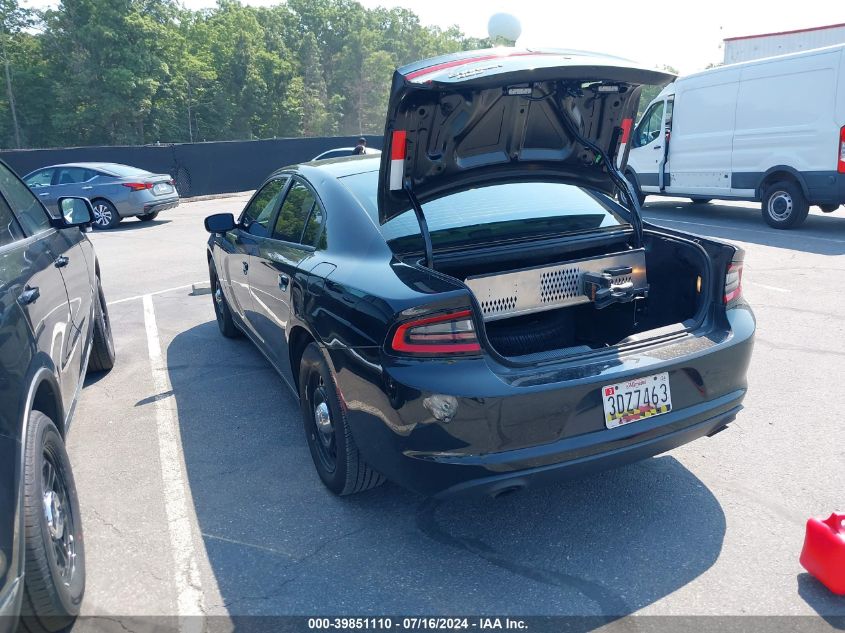 2018 Dodge Charger Police Awd VIN: 2C3CDXKT8JH216259 Lot: 39851110