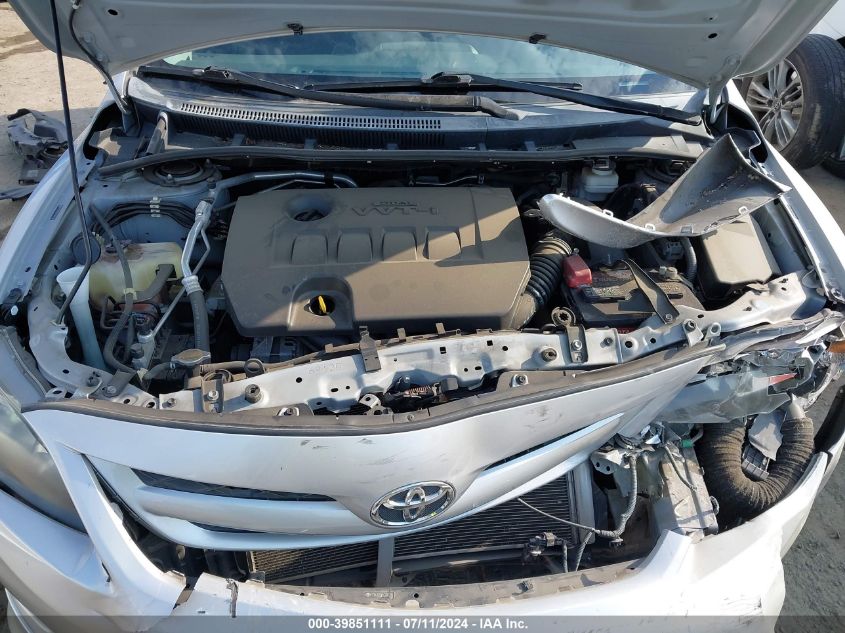 2011 Toyota Corolla S VIN: 2T1BU4EEXBC682290 Lot: 39851111