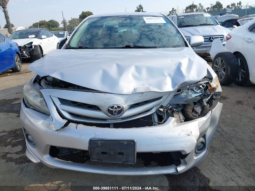 2011 Toyota Corolla S VIN: 2T1BU4EEXBC682290 Lot: 39851111