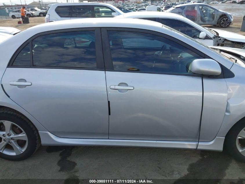 2011 Toyota Corolla S VIN: 2T1BU4EEXBC682290 Lot: 39851111