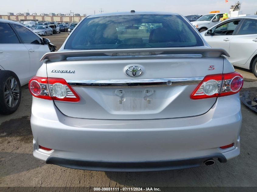 2011 Toyota Corolla S VIN: 2T1BU4EEXBC682290 Lot: 39851111