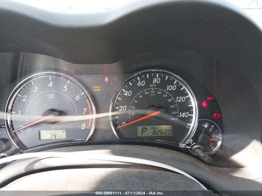 2011 Toyota Corolla S VIN: 2T1BU4EEXBC682290 Lot: 39851111