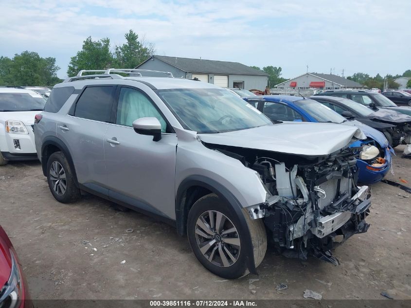 2022 Nissan Pathfinder Sl 4Wd VIN: 5N1DR3CC1NC270340 Lot: 39851116