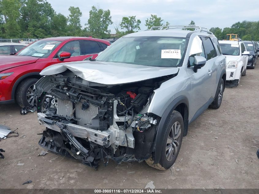 2022 Nissan Pathfinder Sl 4Wd VIN: 5N1DR3CC1NC270340 Lot: 39851116