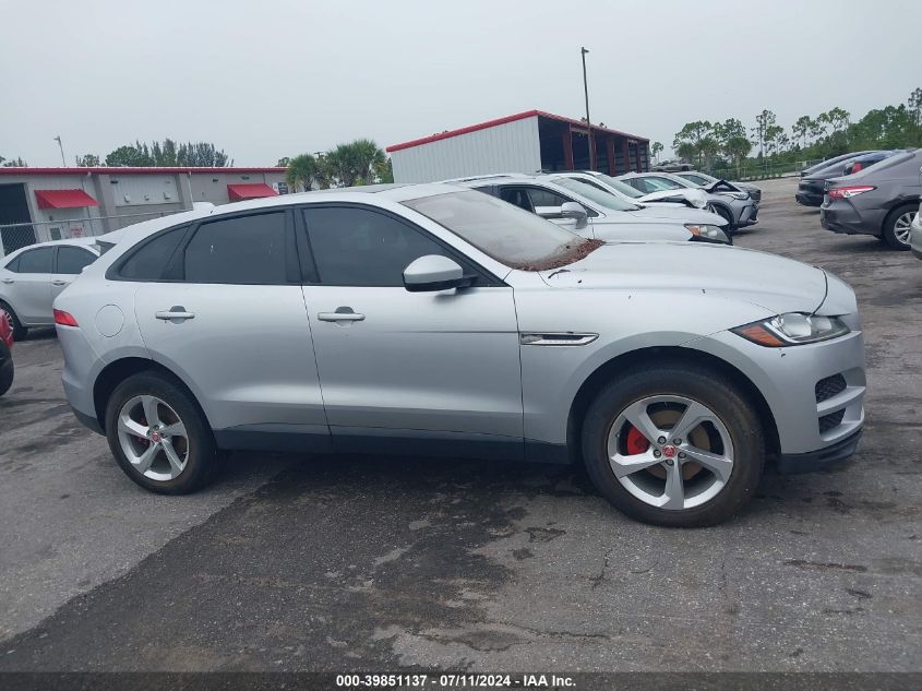 2018 Jaguar F-Pace 25T Premium VIN: SADCJ2FX2JA268493 Lot: 39851137