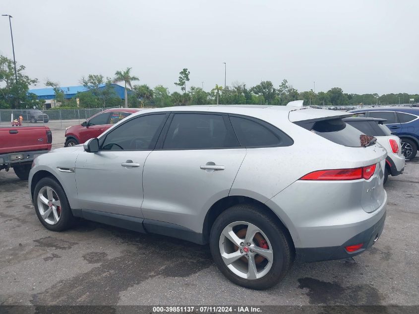 2018 Jaguar F-Pace 25T Premium VIN: SADCJ2FX2JA268493 Lot: 39851137