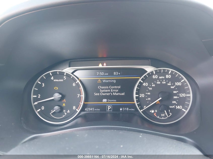 2020 Nissan Altima Sr Intelligent Awd VIN: 1N4BL4CW3LC256133 Lot: 39851164